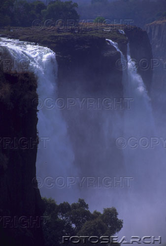 image of Victoria falls in Zambia